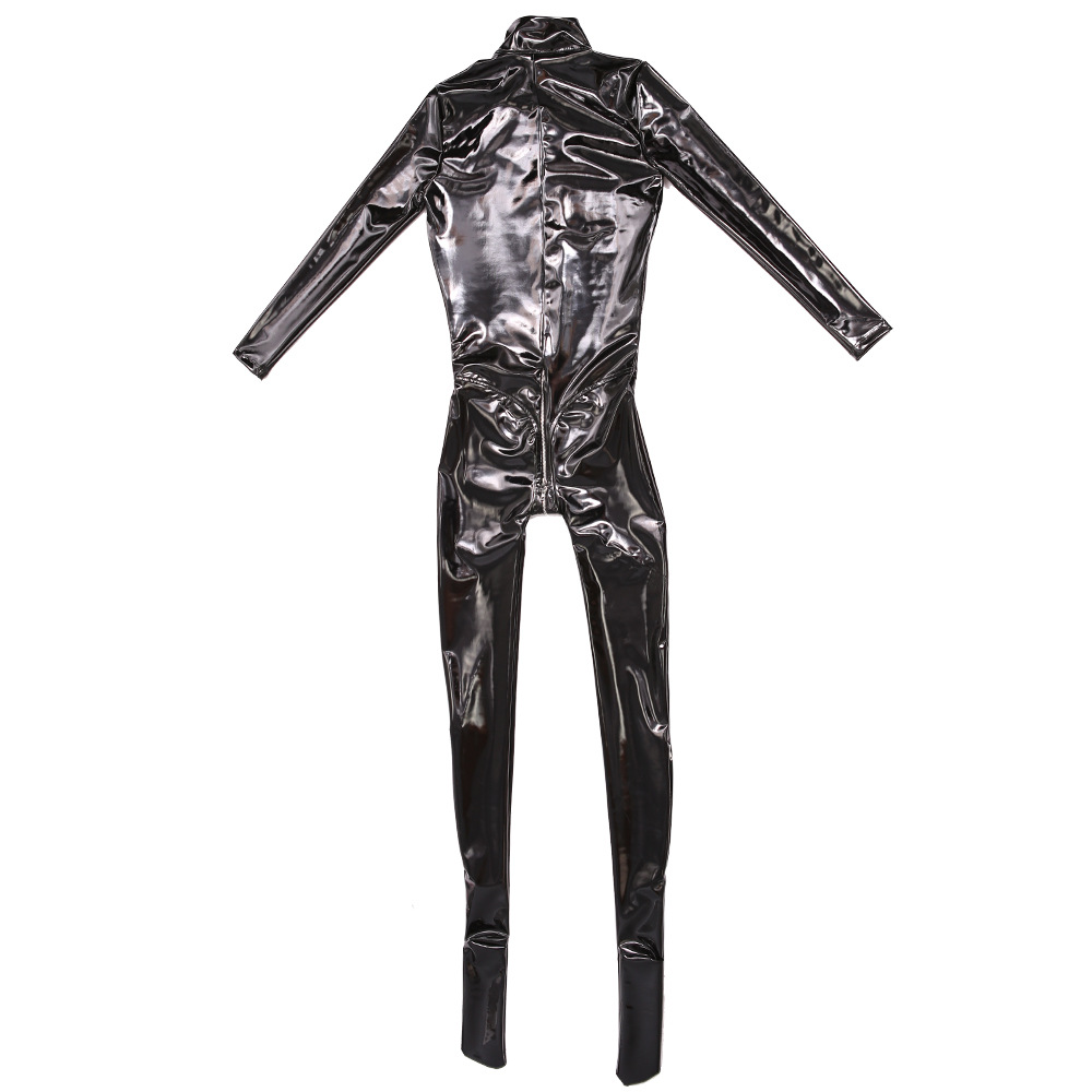 Sewing Latex - Sexy Frauen PVC Shiny Voll Body