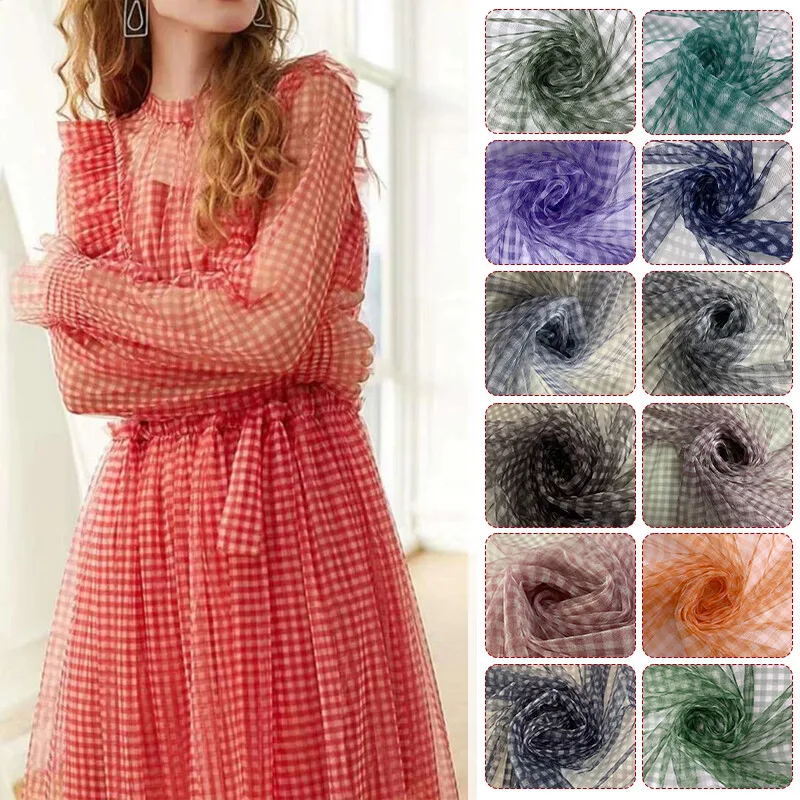 90x150cm Karo Mesh Stoff Trans – Sewing Batik Fabric Bewertung und Preis