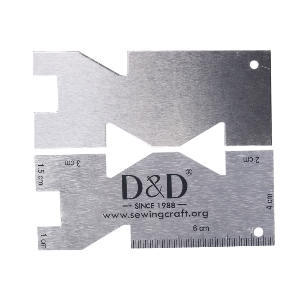 Metall messgerät Quilt ing Lin – Sewing Gauge Ruler Bewertung und Preis